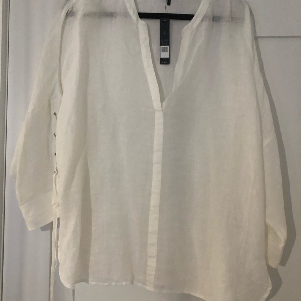 Nic and Zoe white shirt brand new size large